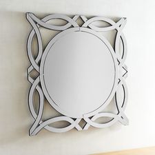 Round Crown Mirror