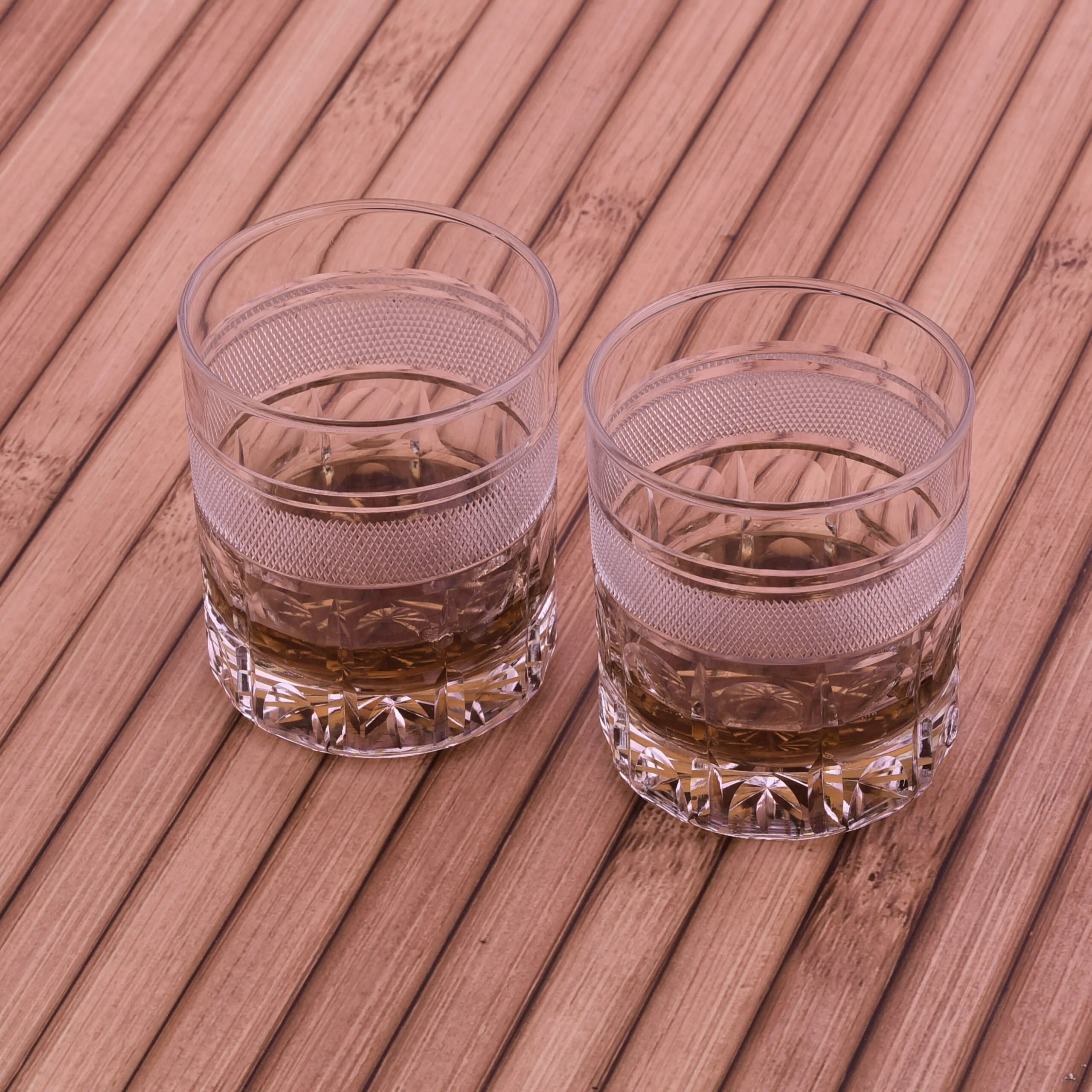 Scottish Handcut Crystal Whisky Glasses [LUXE]