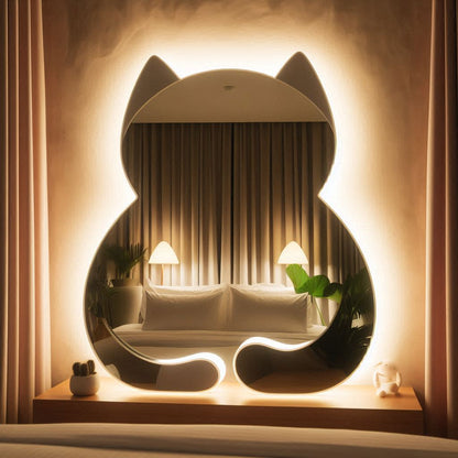 Snorlax Led Mirror For Kids (3 Lights Integrated)