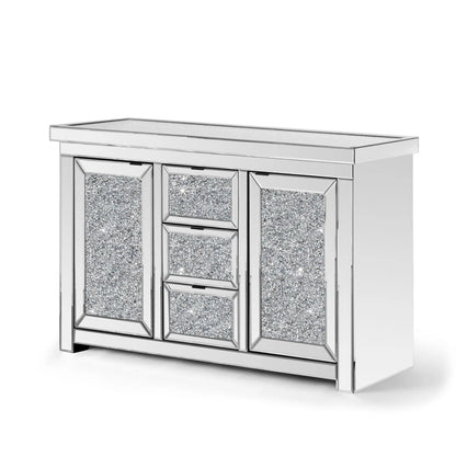 St DeCrass Diamond Crush Console Table (Exclusive on Accent Mirror)