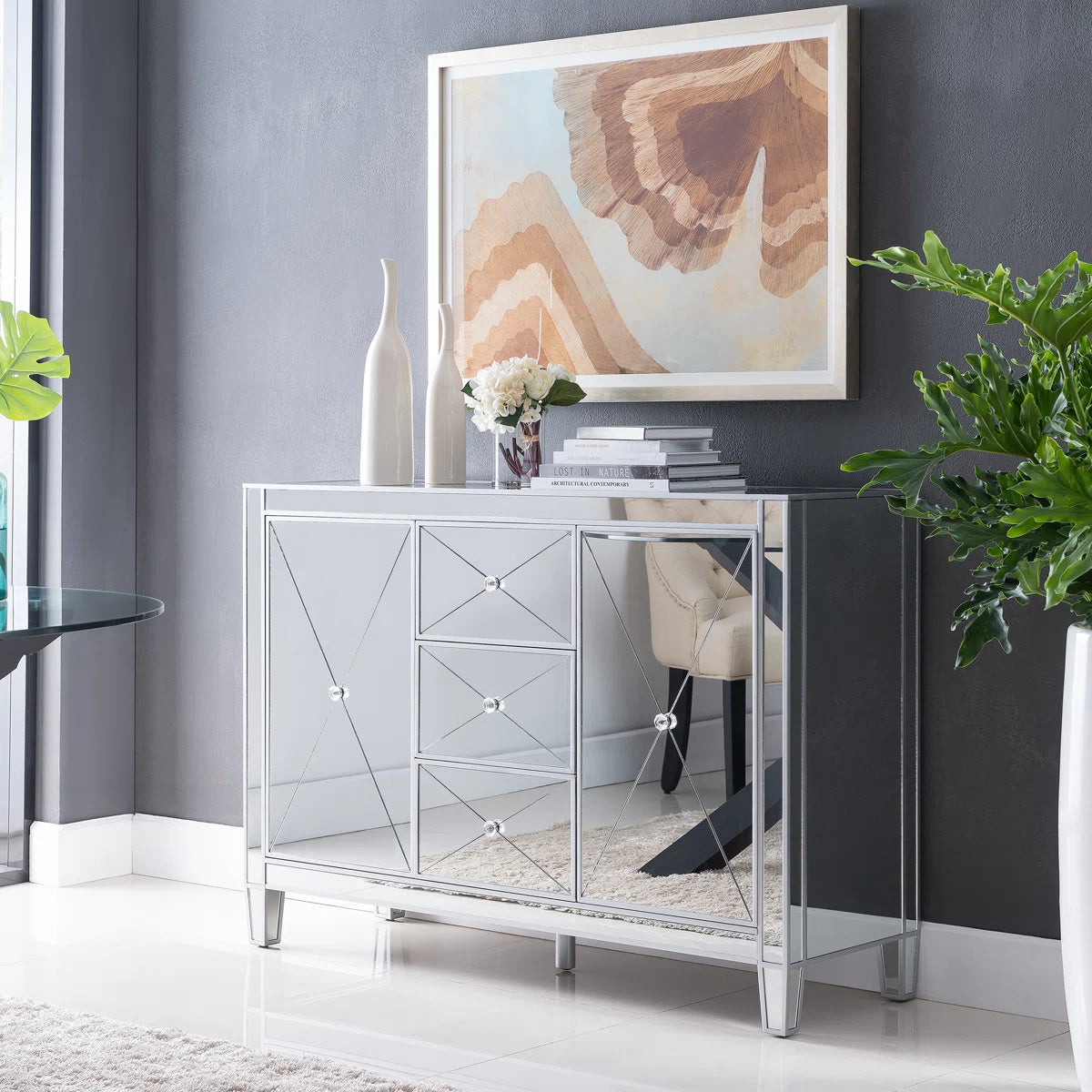 St Pete Console Table (Exclusive on Accent Mirror)