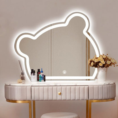 Tilted Bear Led Mirror Backlit & Frontlit (3 Lights Integrated)