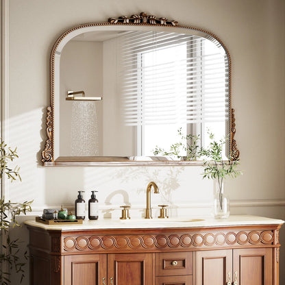 Amigo Vintage Carved Mirror