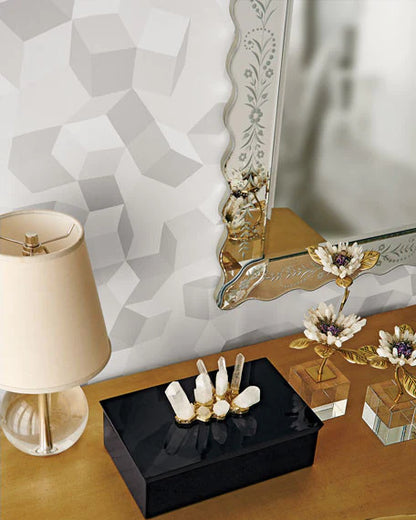 Waving Rectangle Venetian Mirror