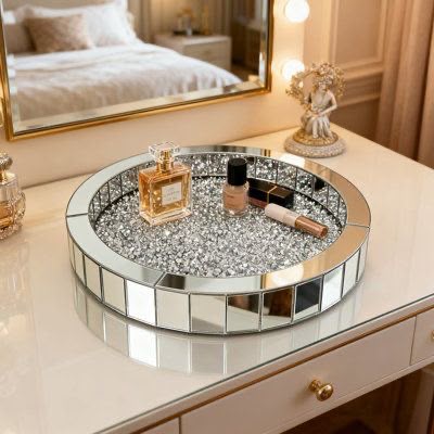 Mirrored Tray