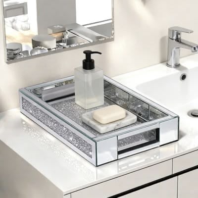 Mirrored Tray