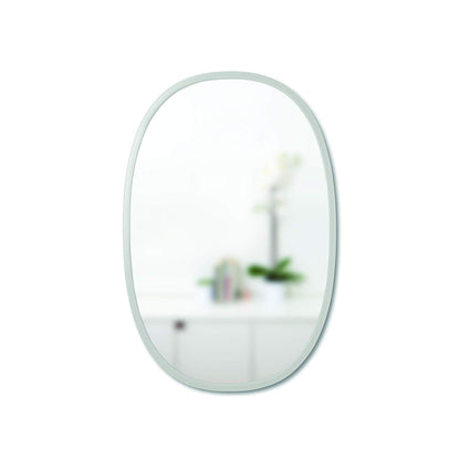 White Wood Wall Mirror