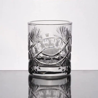 Italian Handcut Nude Crystal Whiskey Glass [LUXE]