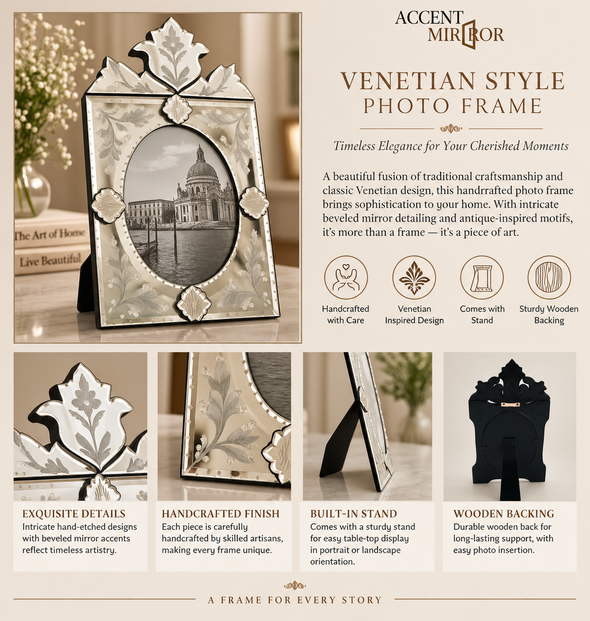 Venetian Photo Frame