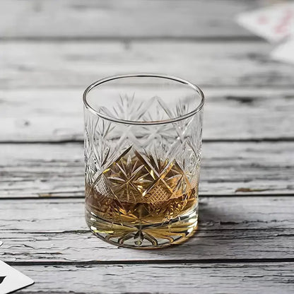 Perifly Italian Crystal Whiskey Glass