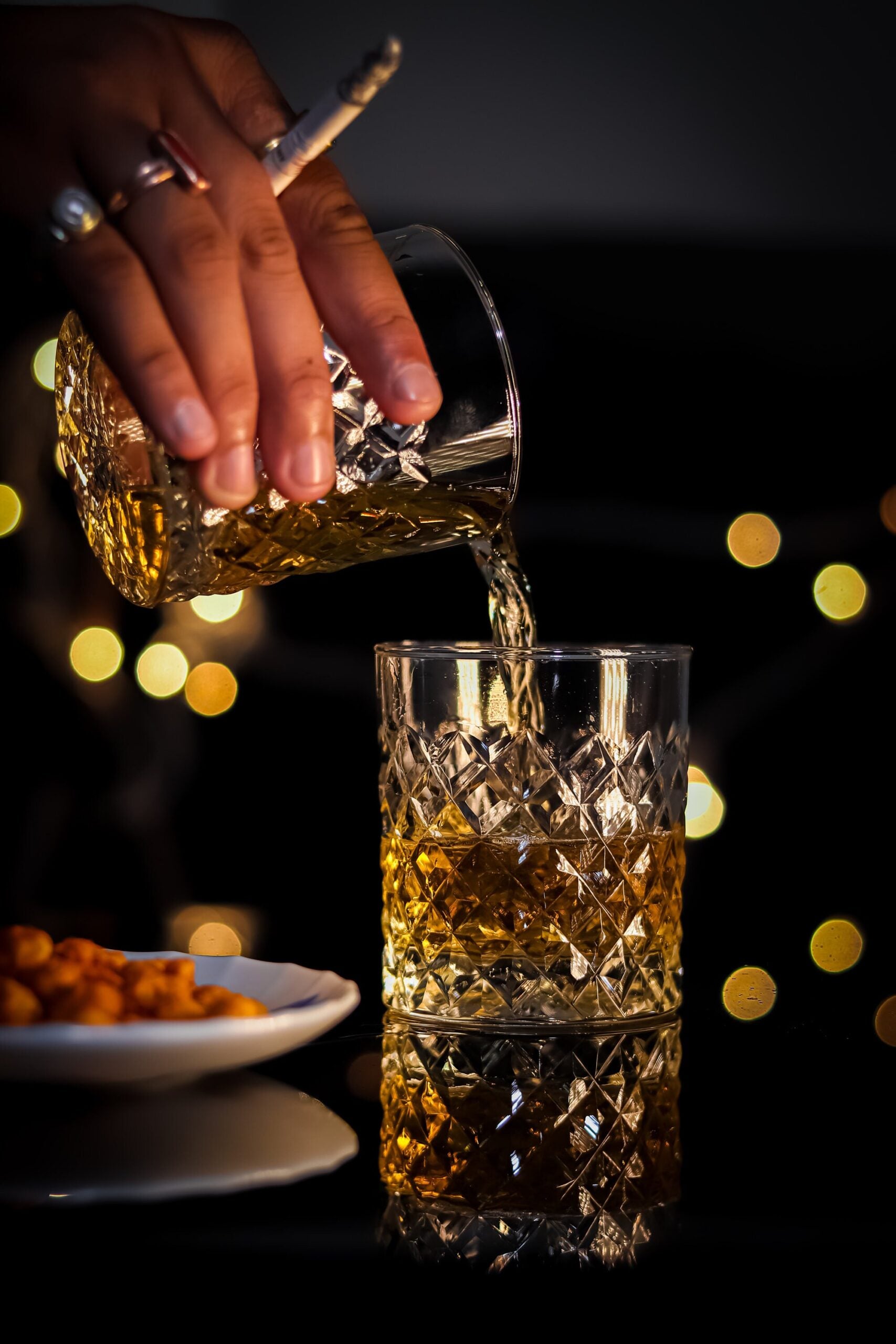 Ardbeg Italian Handcut Diamond Crystal Whiskey Glass [LUXE]