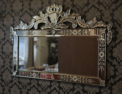 Rectangle Classic Venetian Mirror