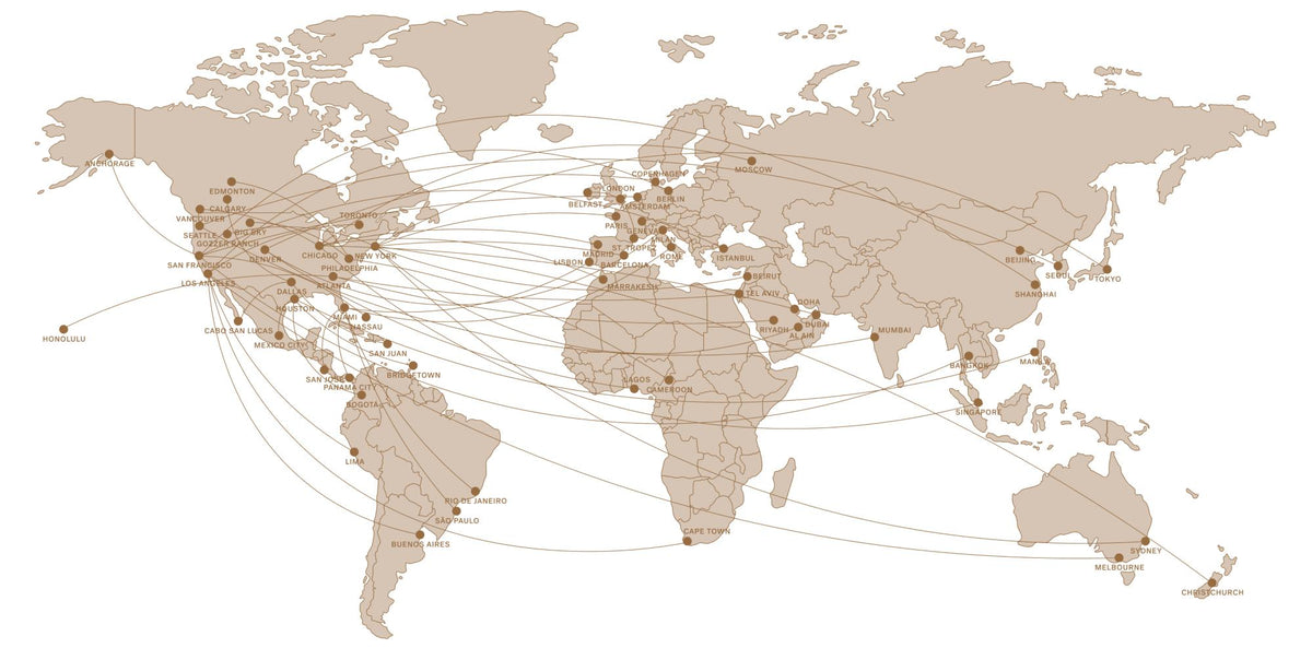 Accent Mirror international delivery destinations