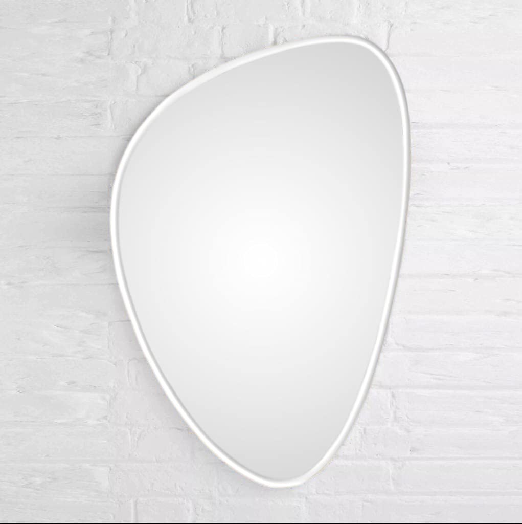 Accent Vanity White Wall Mirror