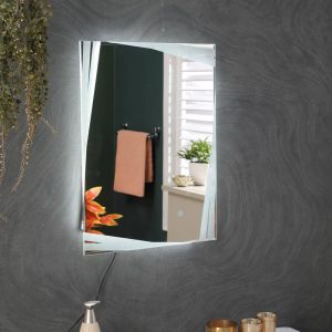 Frosted Modern Designed Led Bathroom Wall Mirror