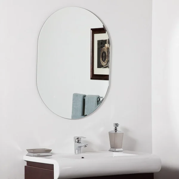 Flipsy Frameless Bathroom Mirror