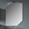 One Sided Frameless Cut Mirror